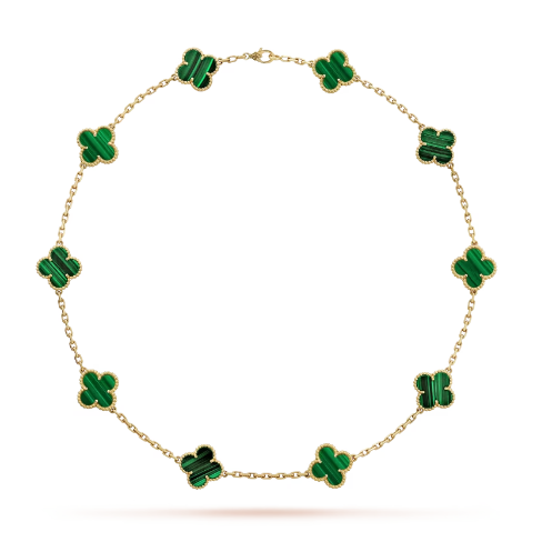 Vintage Alhambra necklace, 10 motifs